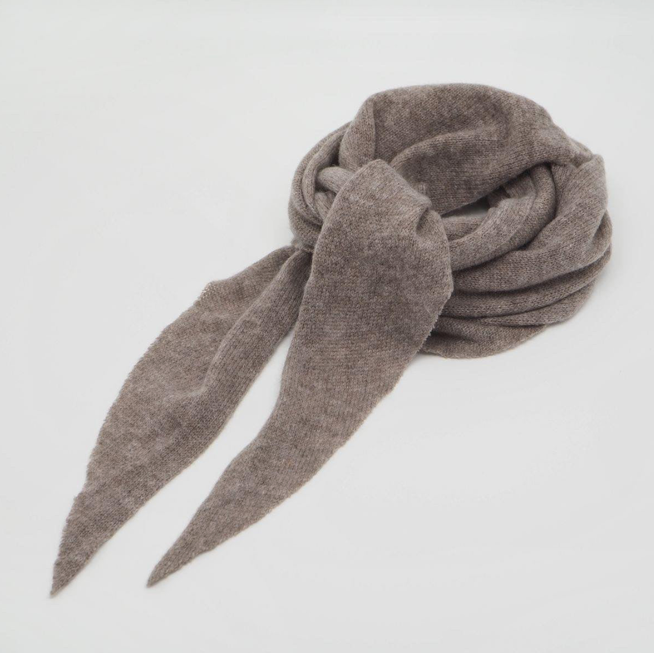 Skjerf Merinoull Taupe