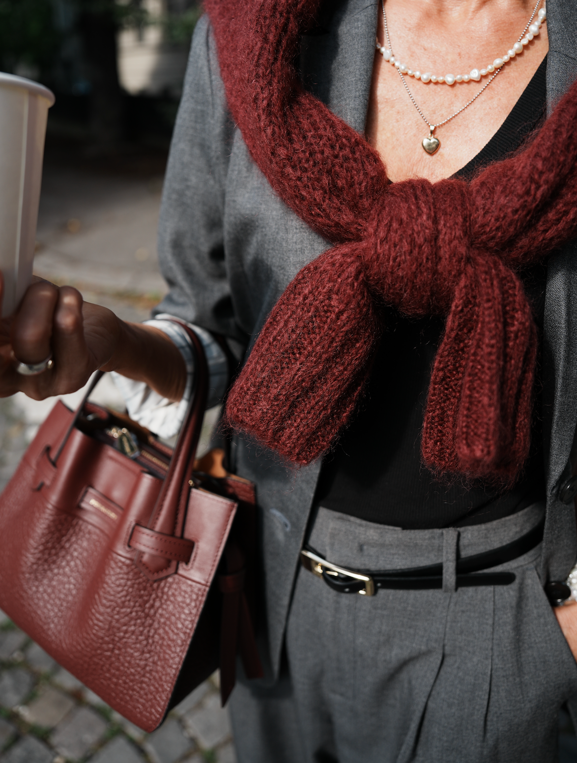 Blossom SMALL Bordeaux