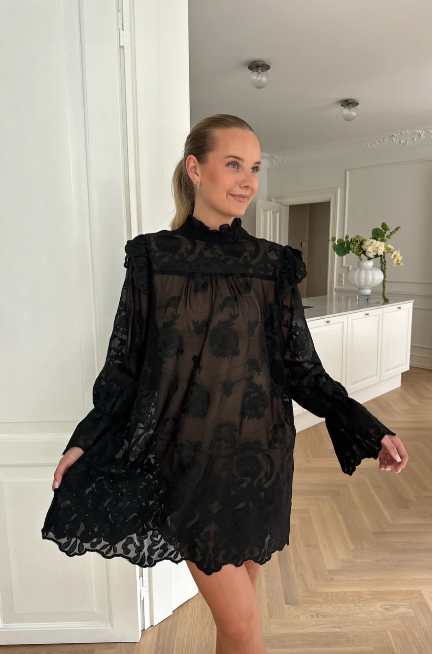 Ellinor short dress Black