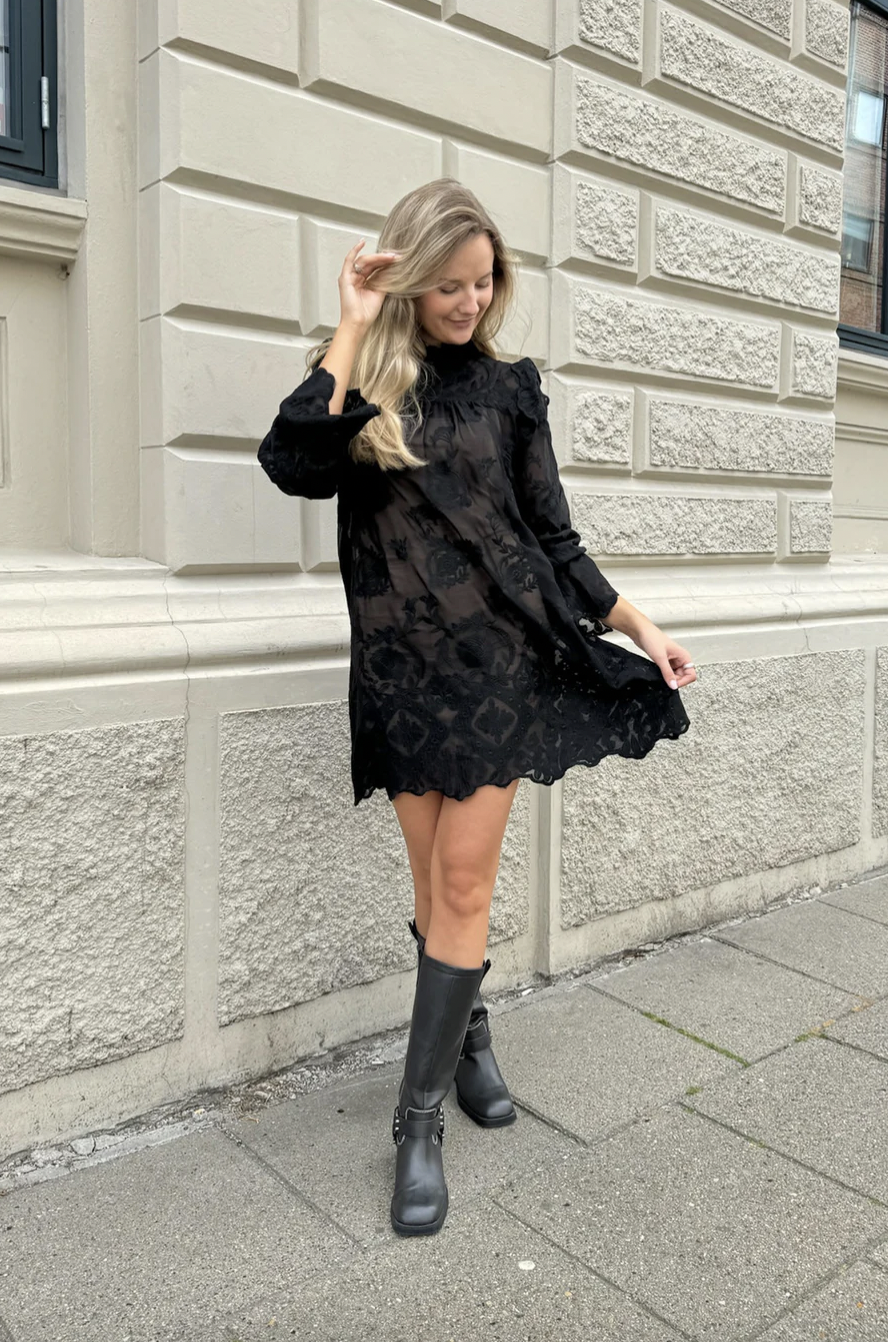 Ellinor short dress Black