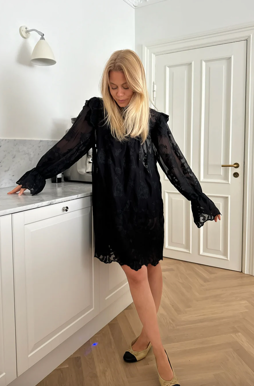 Ellinor short dress Black