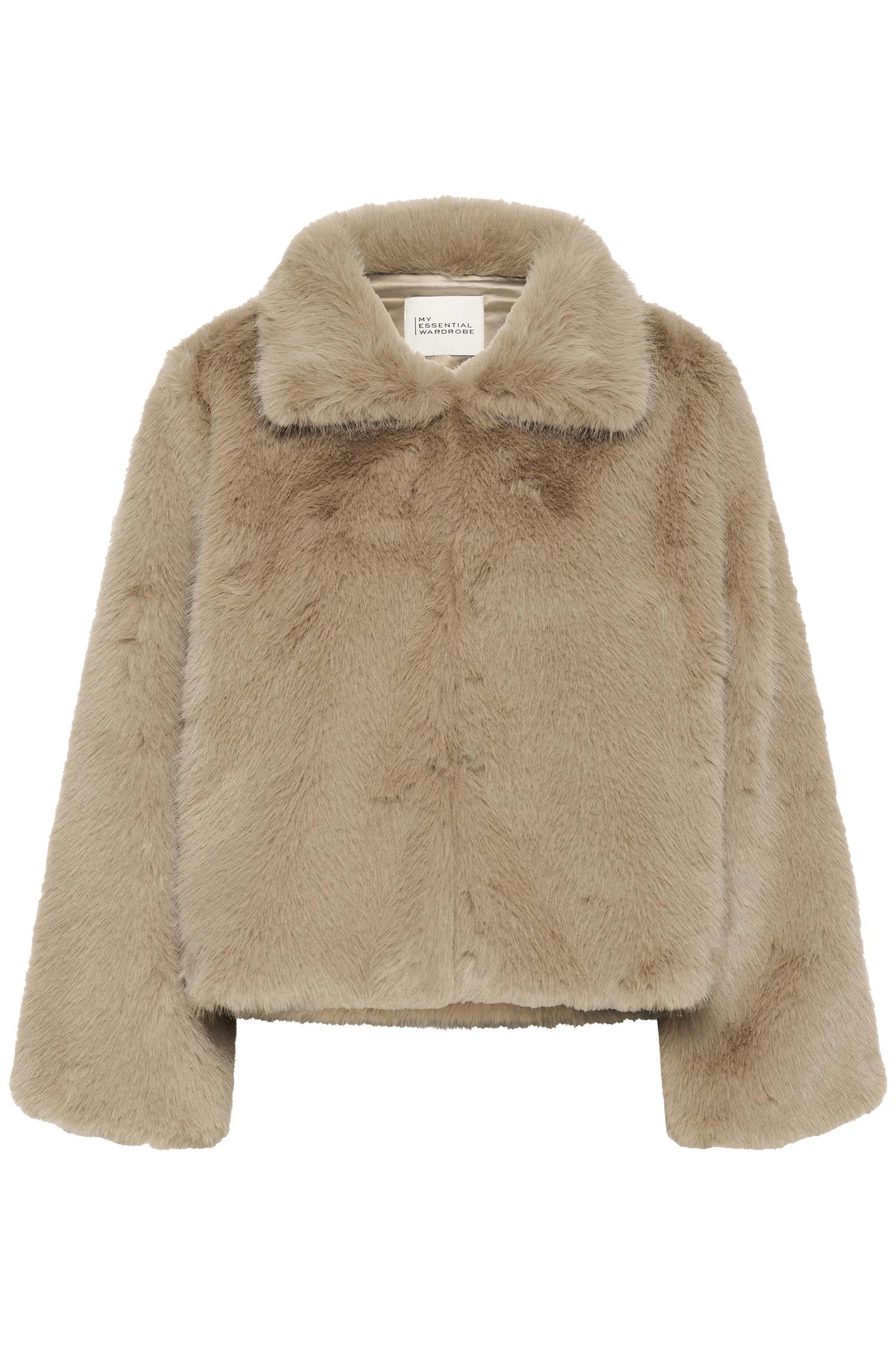 Alexa Fur Jacket Greige