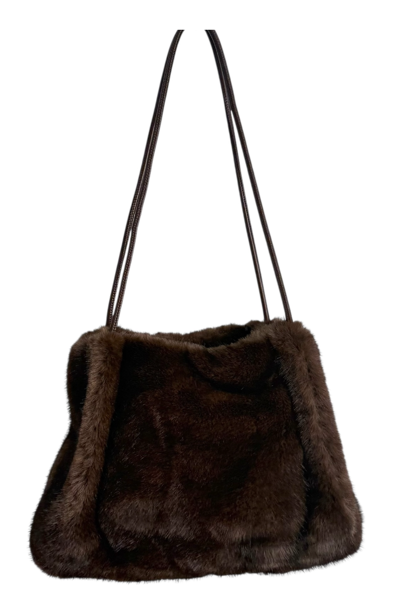 St. Moritz Fuskepels Veske Brown