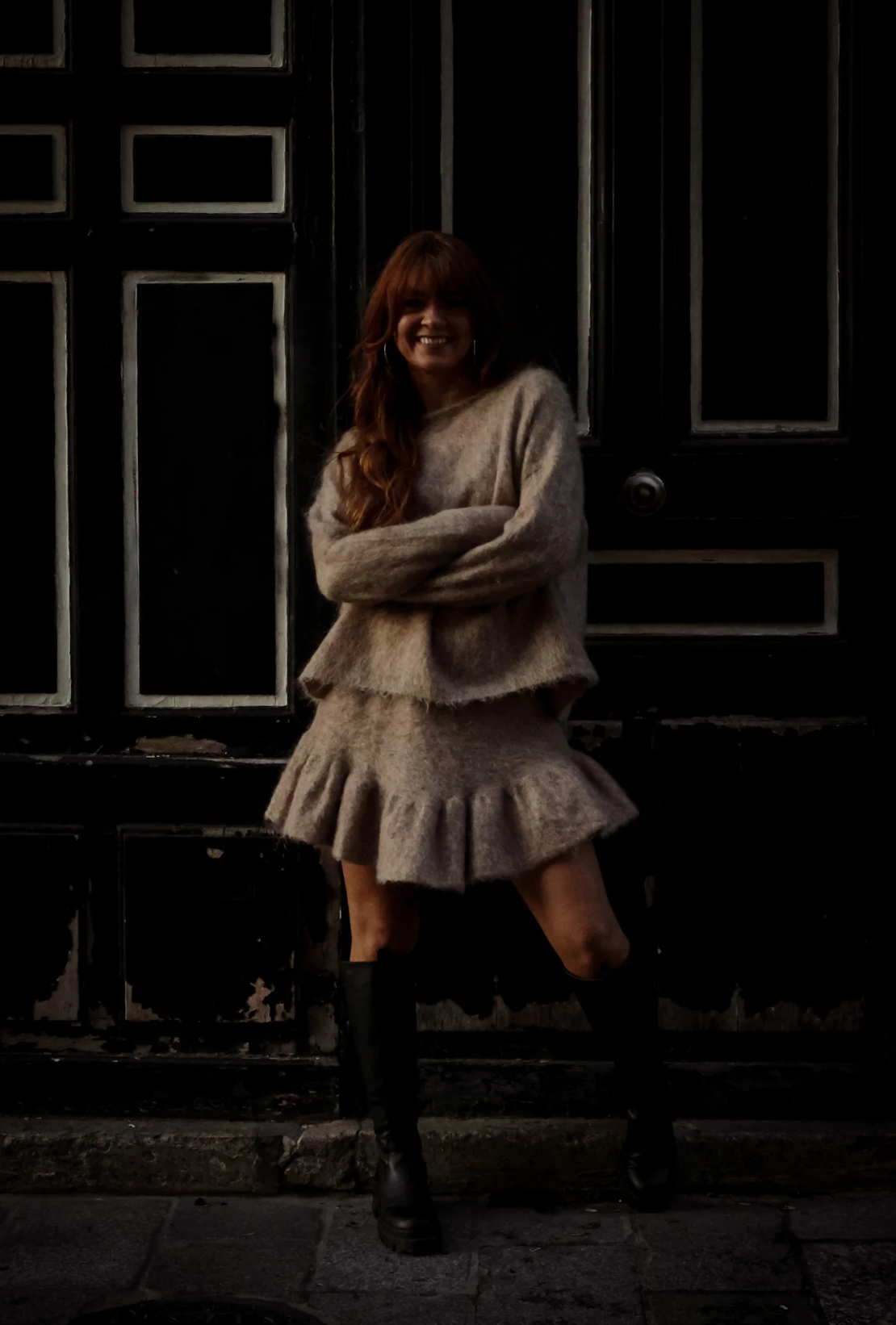 Boxy Sweater Beige