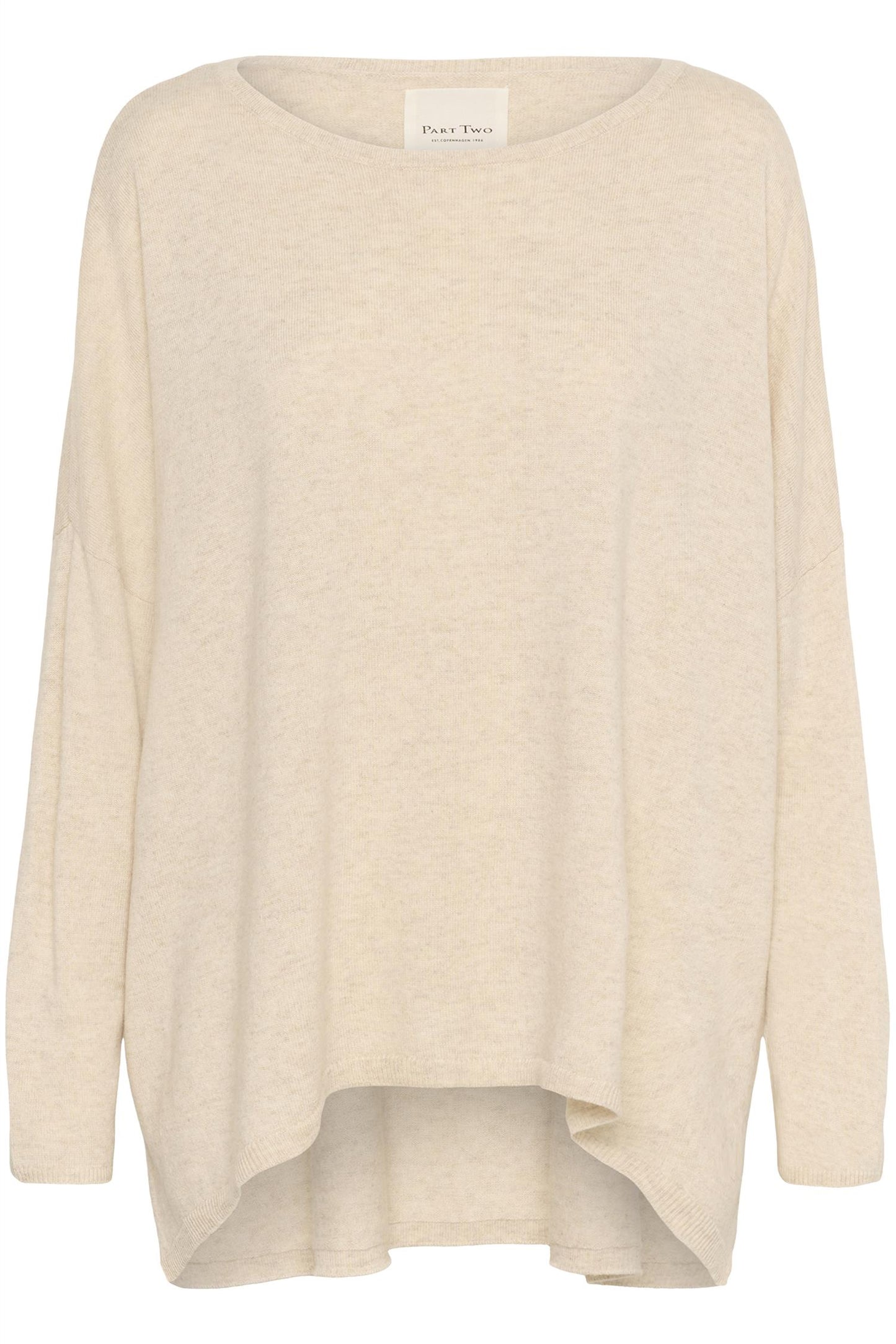 Tila Pullover Natural Melange