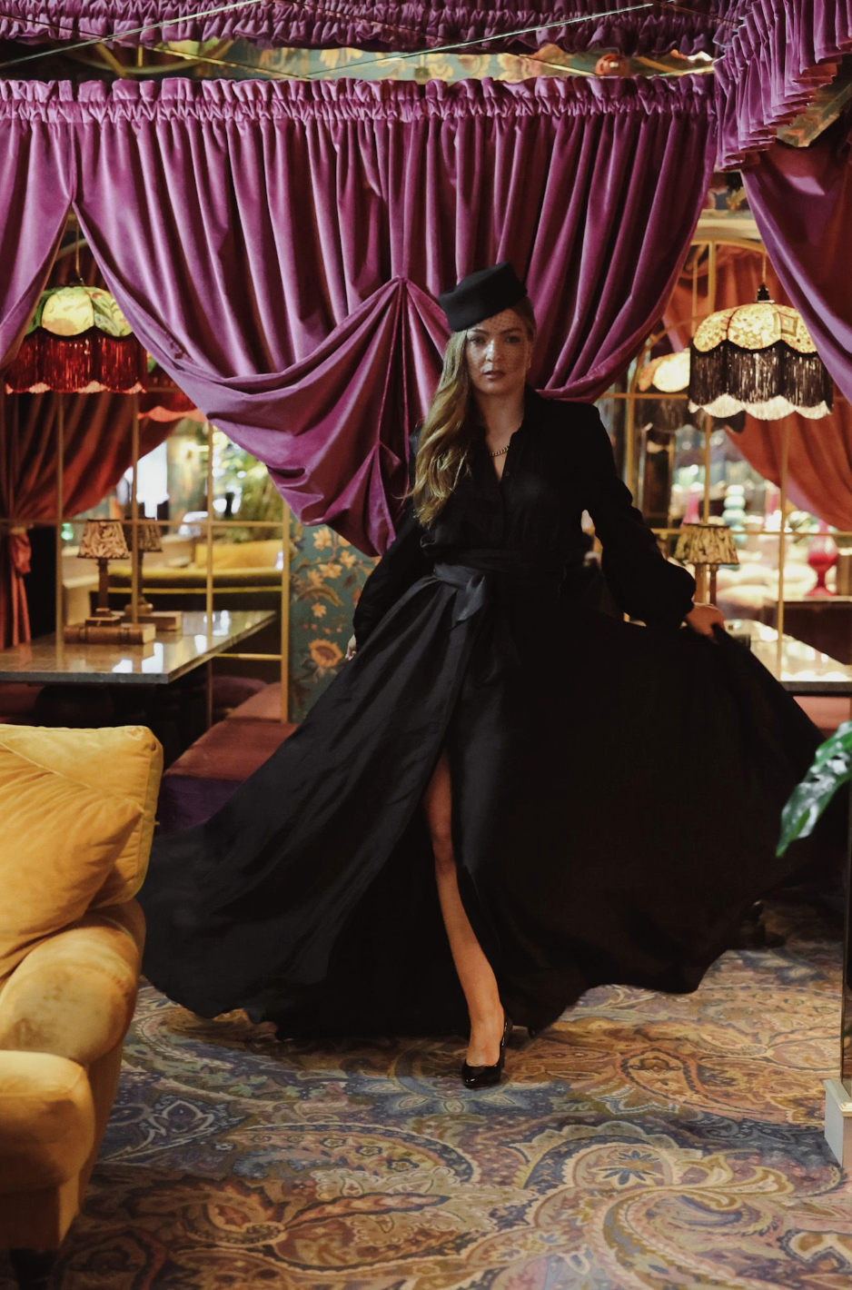 Long Bon Weekend Dress Black