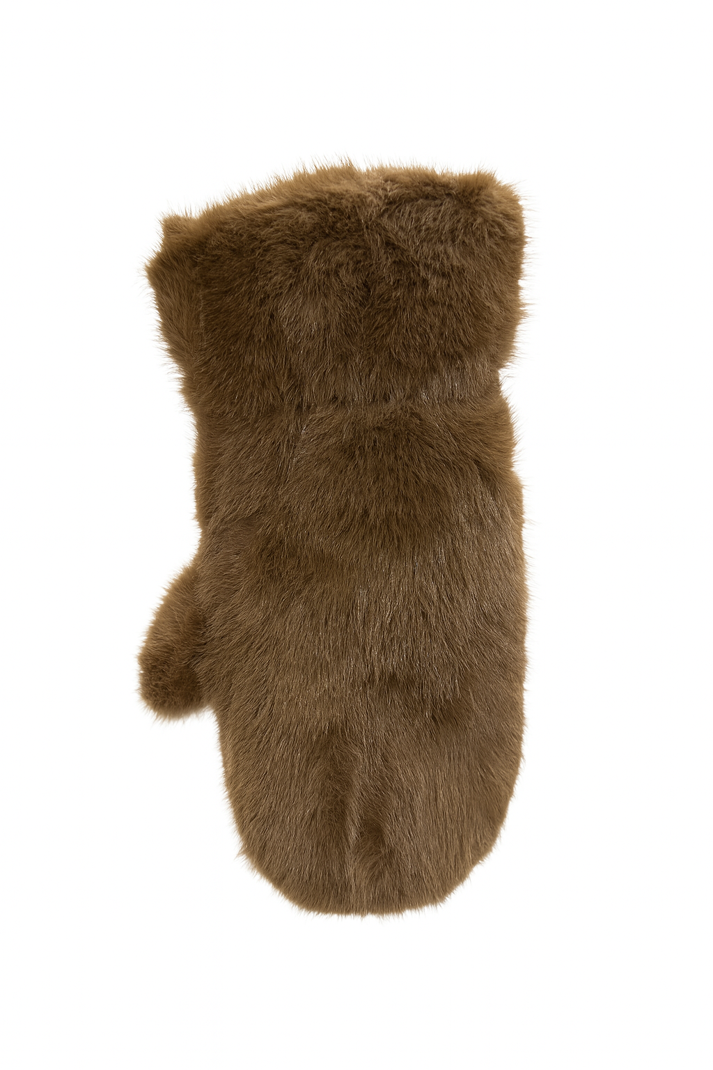 Faux Fur Votter Brown