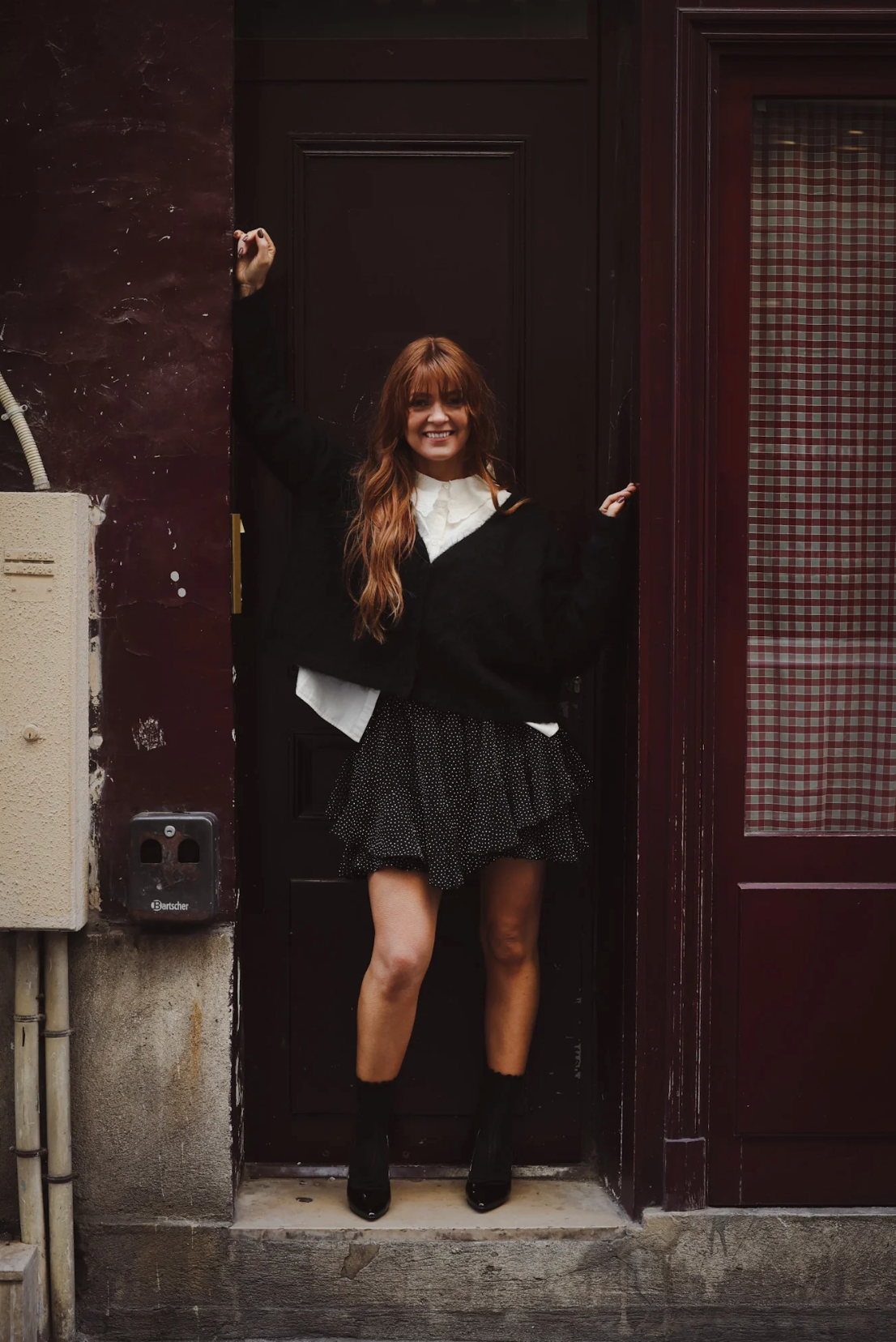 Stardust Skirt Shorts Black