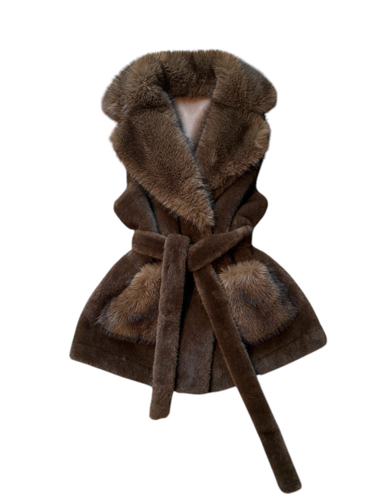 Astrid Vest Brown
