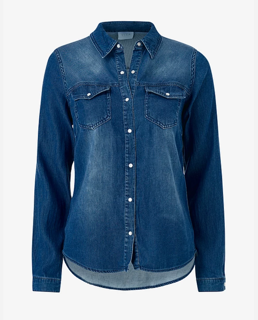 Denim Shirt Medium Blue