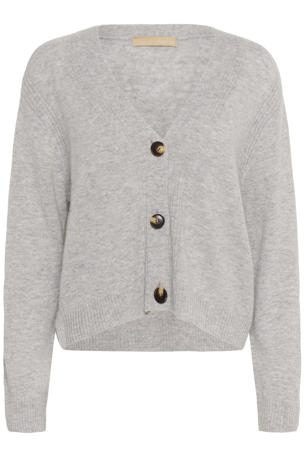 Bjanca Arrow Cardigan Mid Grey Melange