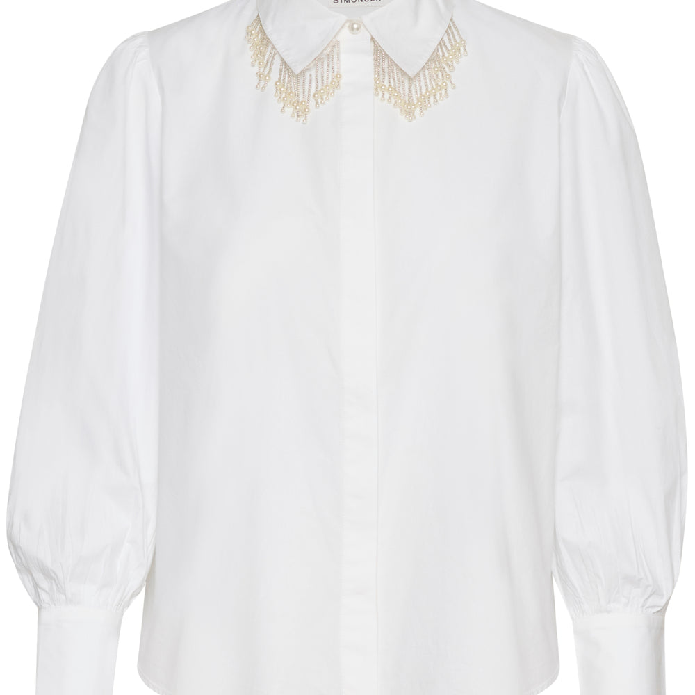 
                      
                        Simone Shirt Bright White
                      
                    