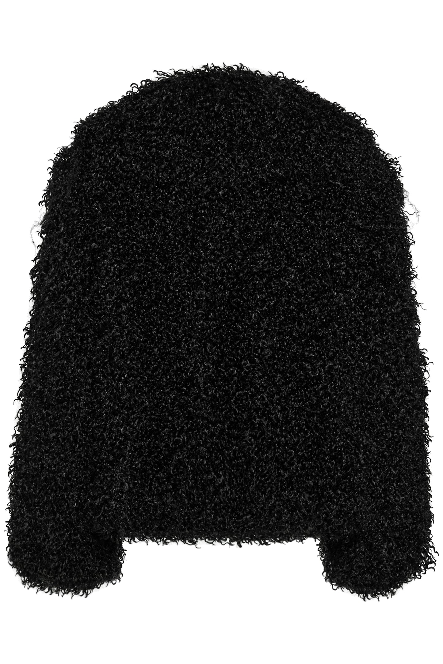 Spencer Fur Jacket Black