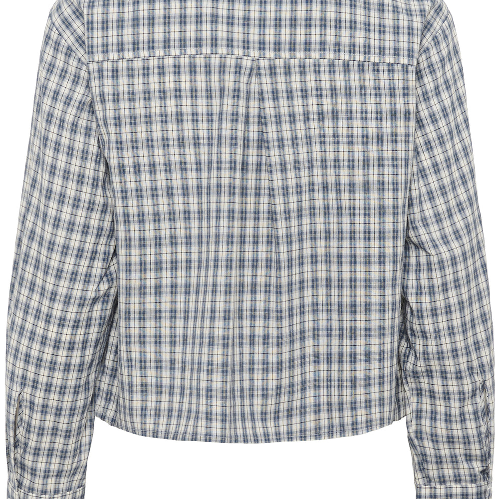 Capri Shirt Check Blue