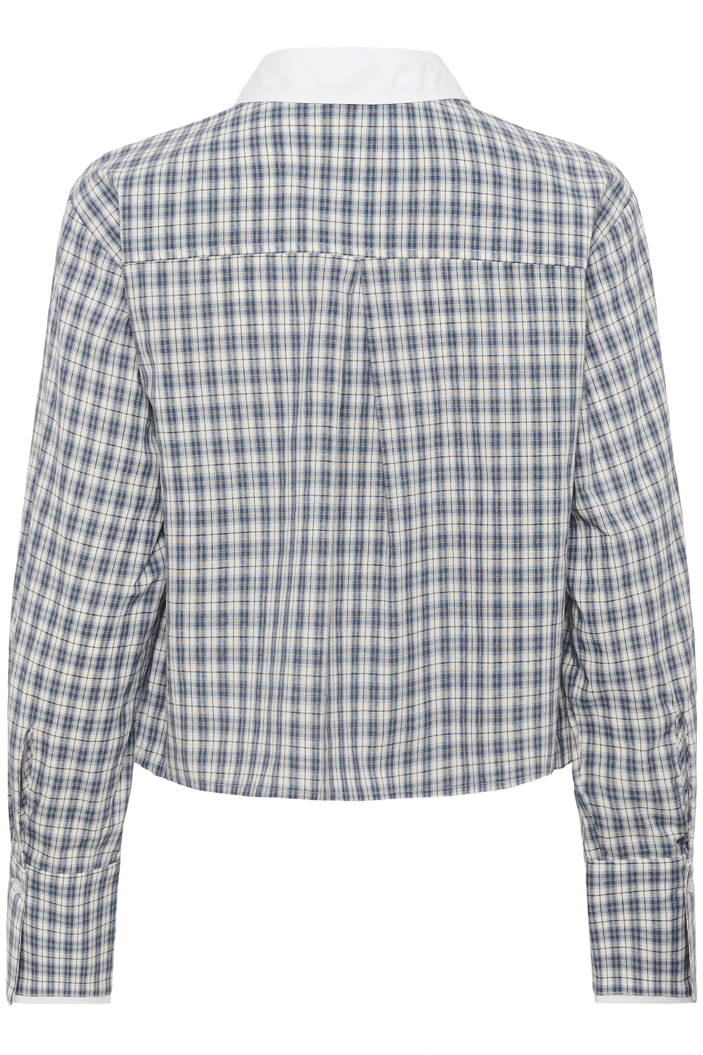 Capri Shirt Check Blue