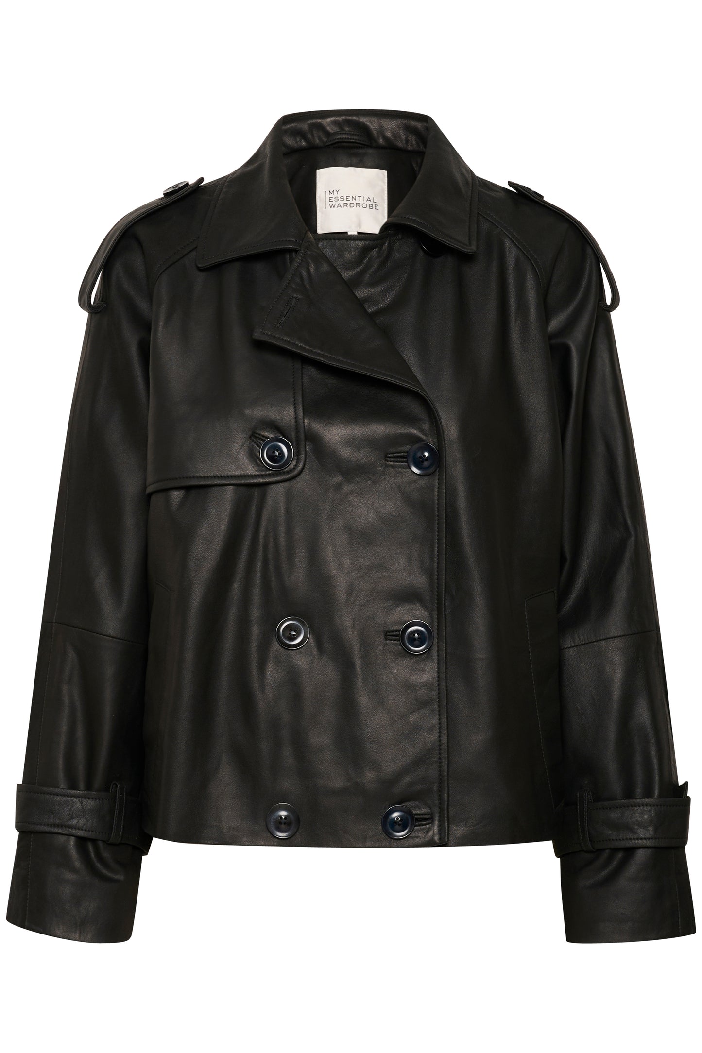 Gitta Leather Trenchcoat