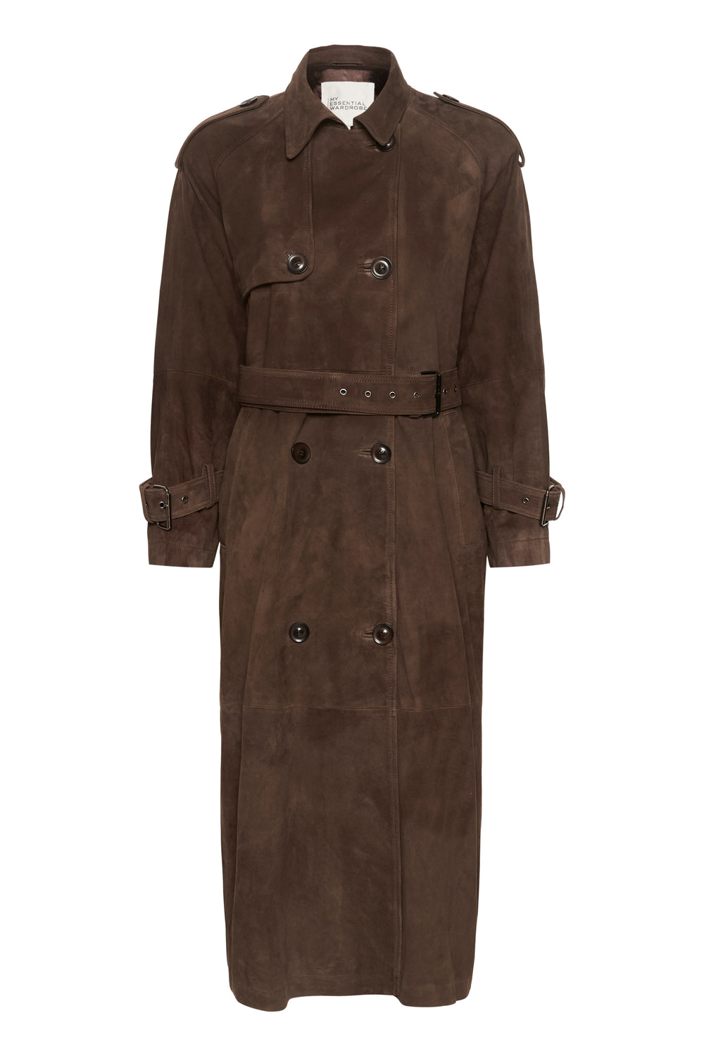 Tara Suede Trenchcoat Delicioso