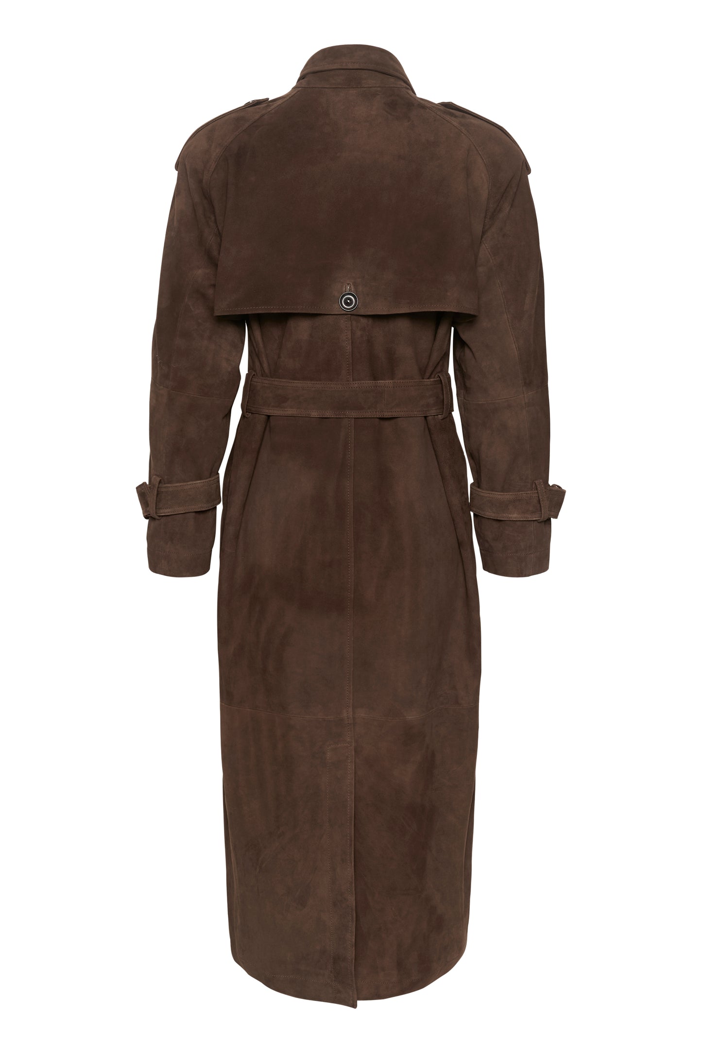 Tara Suede Trenchcoat Delicioso