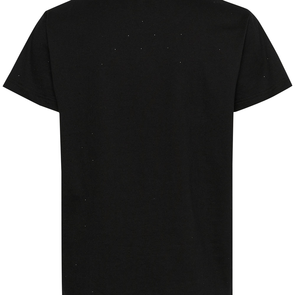 Hanne Rhinestone Tee Black