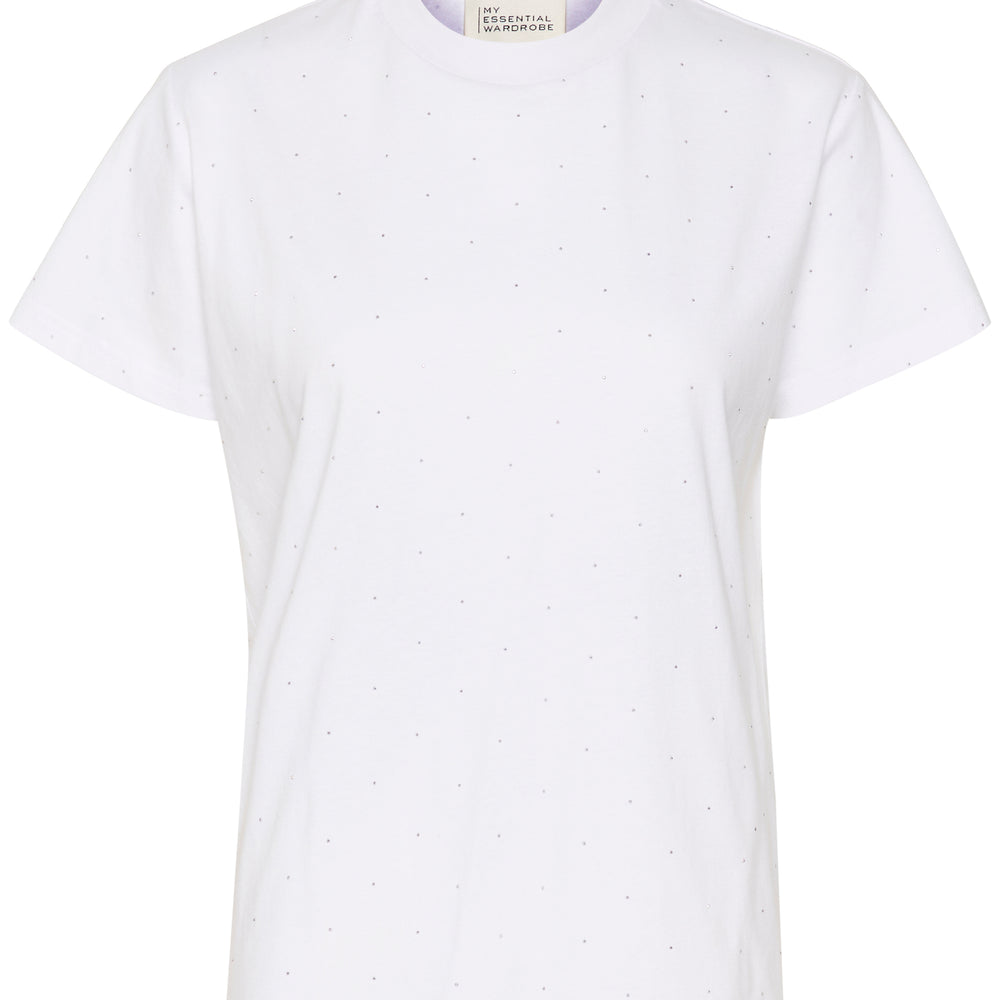 
                      
                        Hanne Rhinestone Tee White
                      
                    