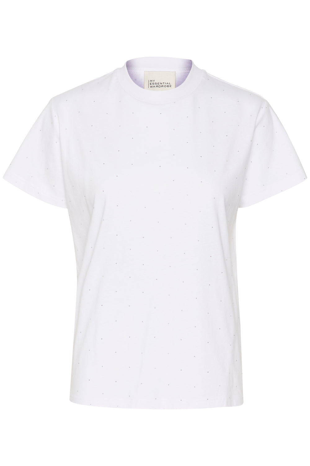 Hanne Rhinestone Tee White