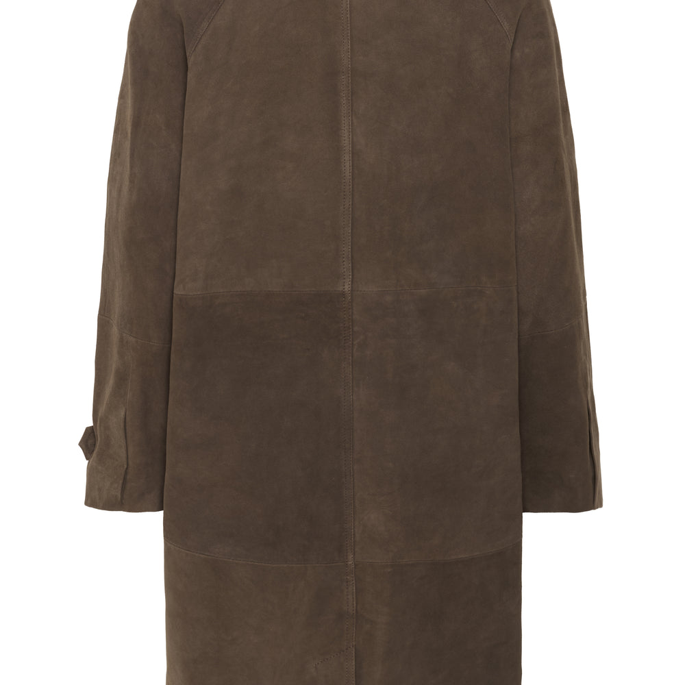 Tara Suede Coat Delicioso