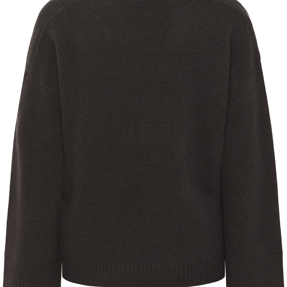 Huix V-Neck Pullover Espresso