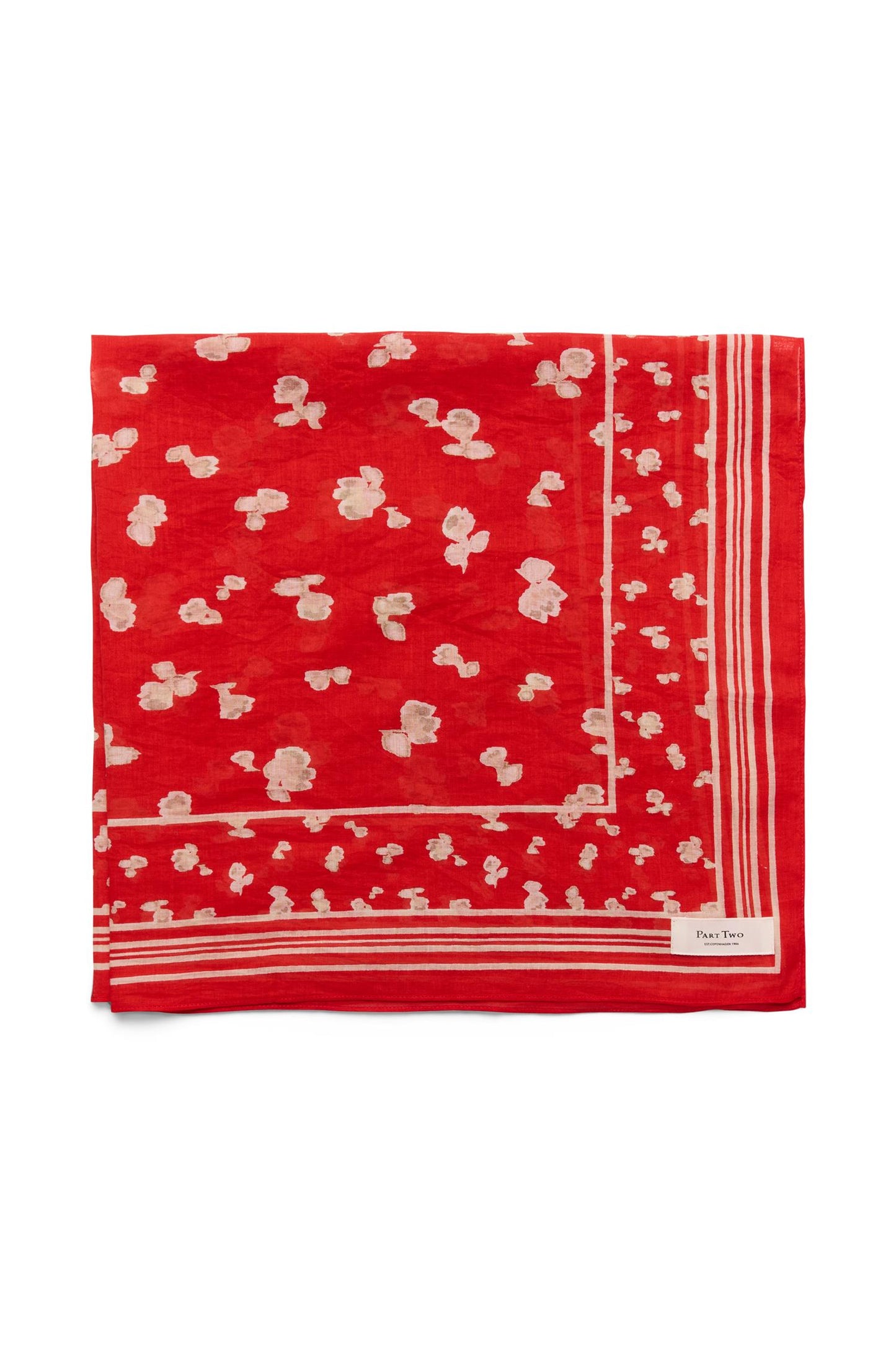 Phi Scarf Red Mars Blurred