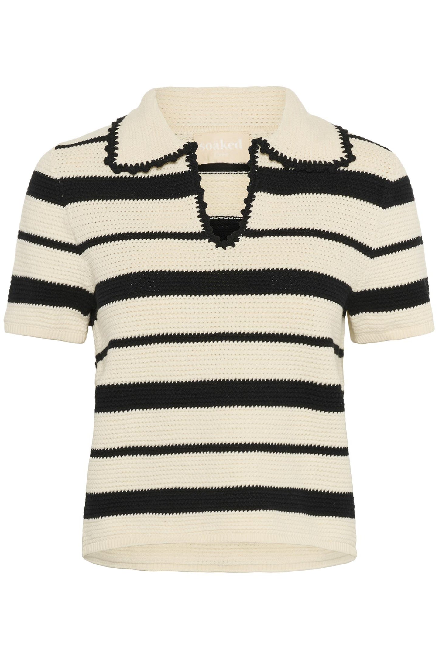 Madelena Pullover Broken White W Black