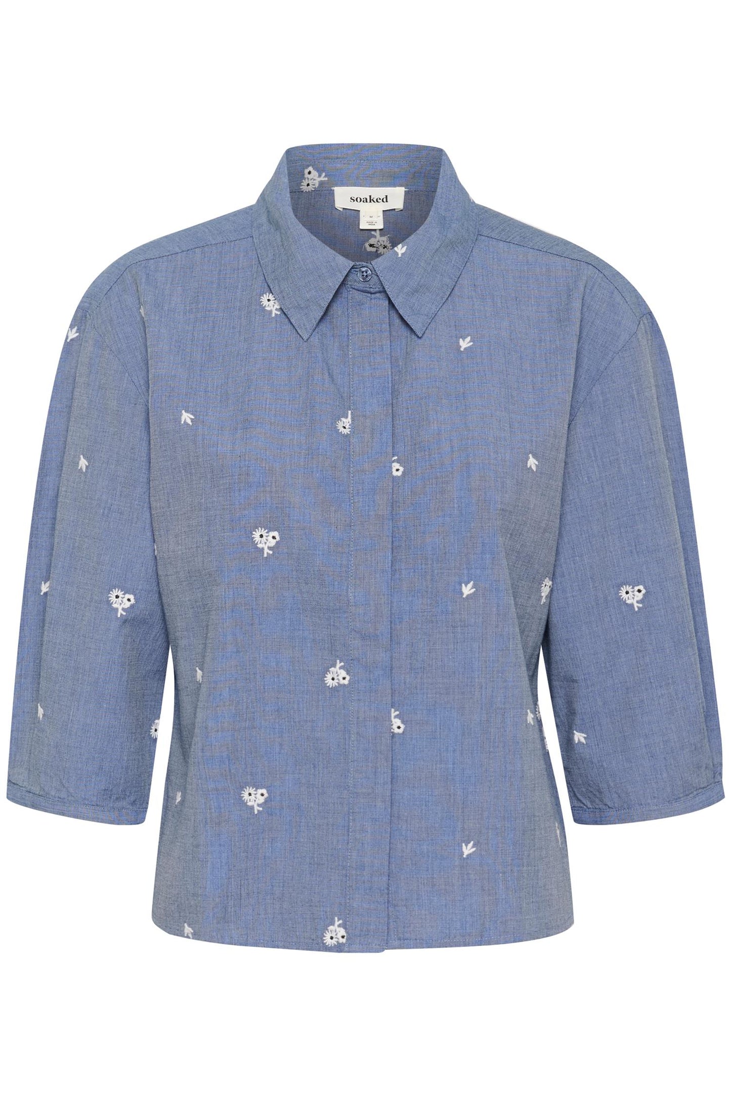 Elly Shirt Medium Blue Denim
