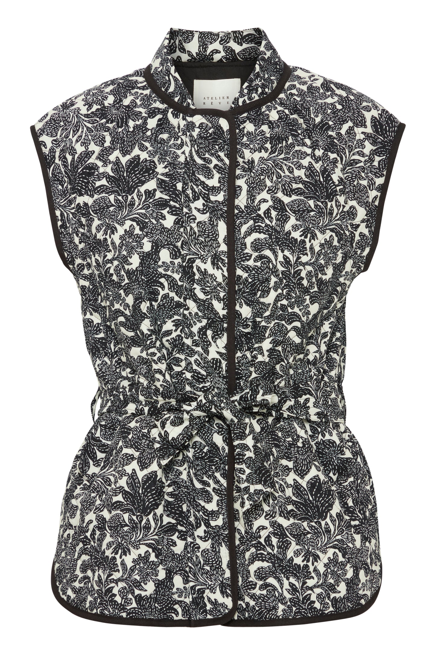 Fleur Vest Black