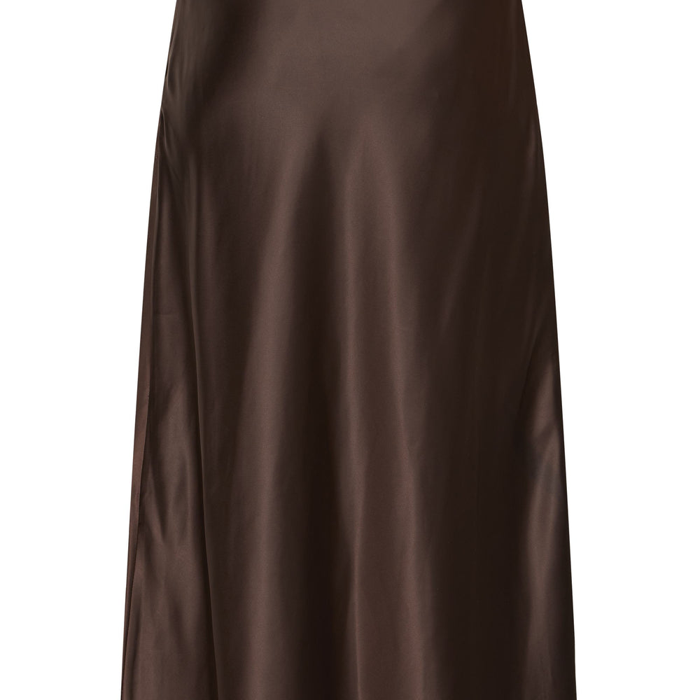 Xendra Lace Skirt Chocolate Brown