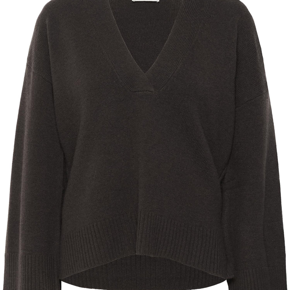 Huix V-Neck Pullover Espresso