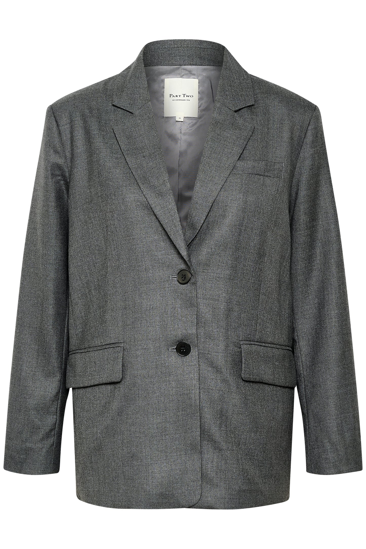 Charmine Blazer Grey Flannel