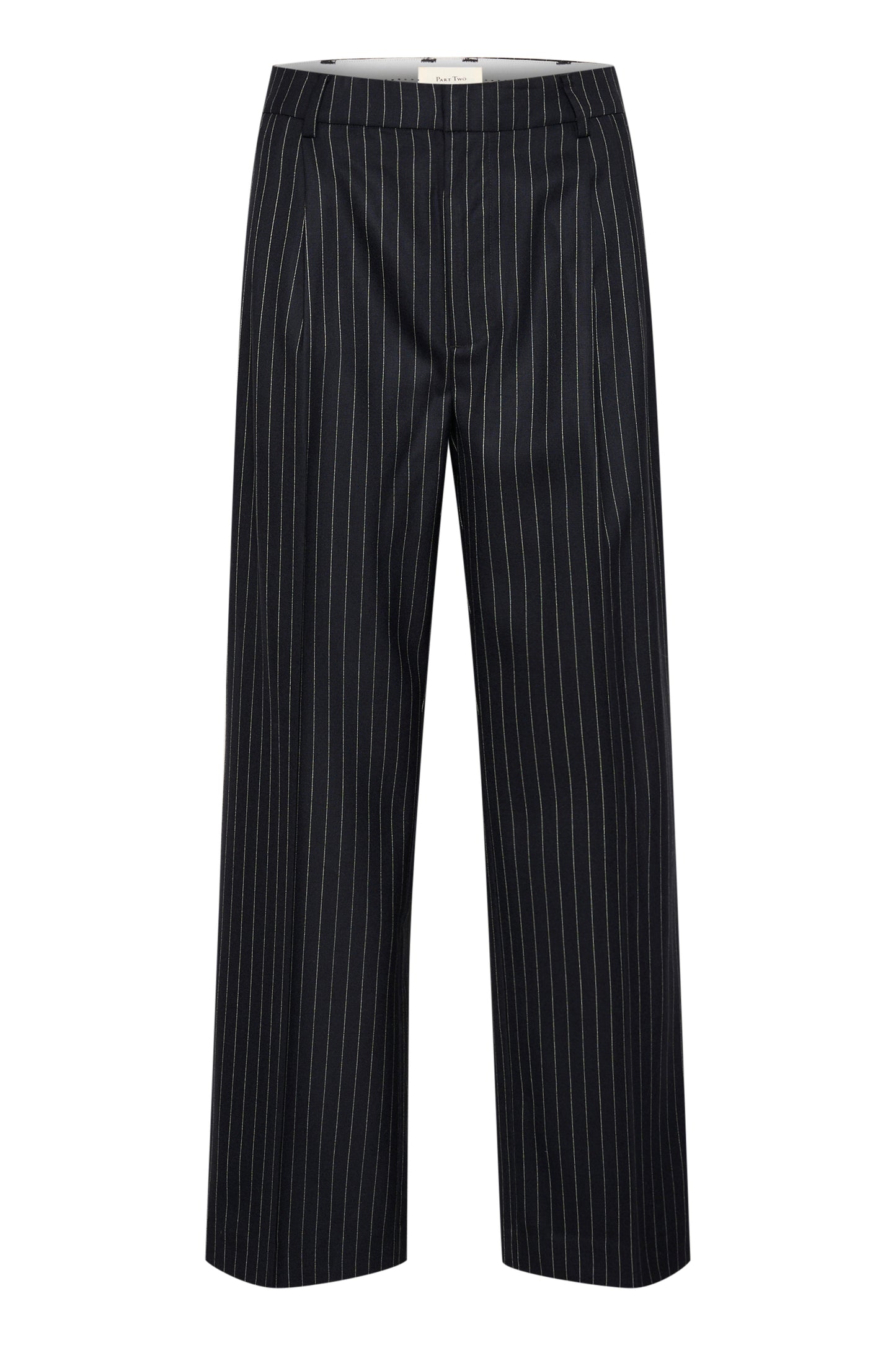 Cherra Pants Dark Navy Pinstripe