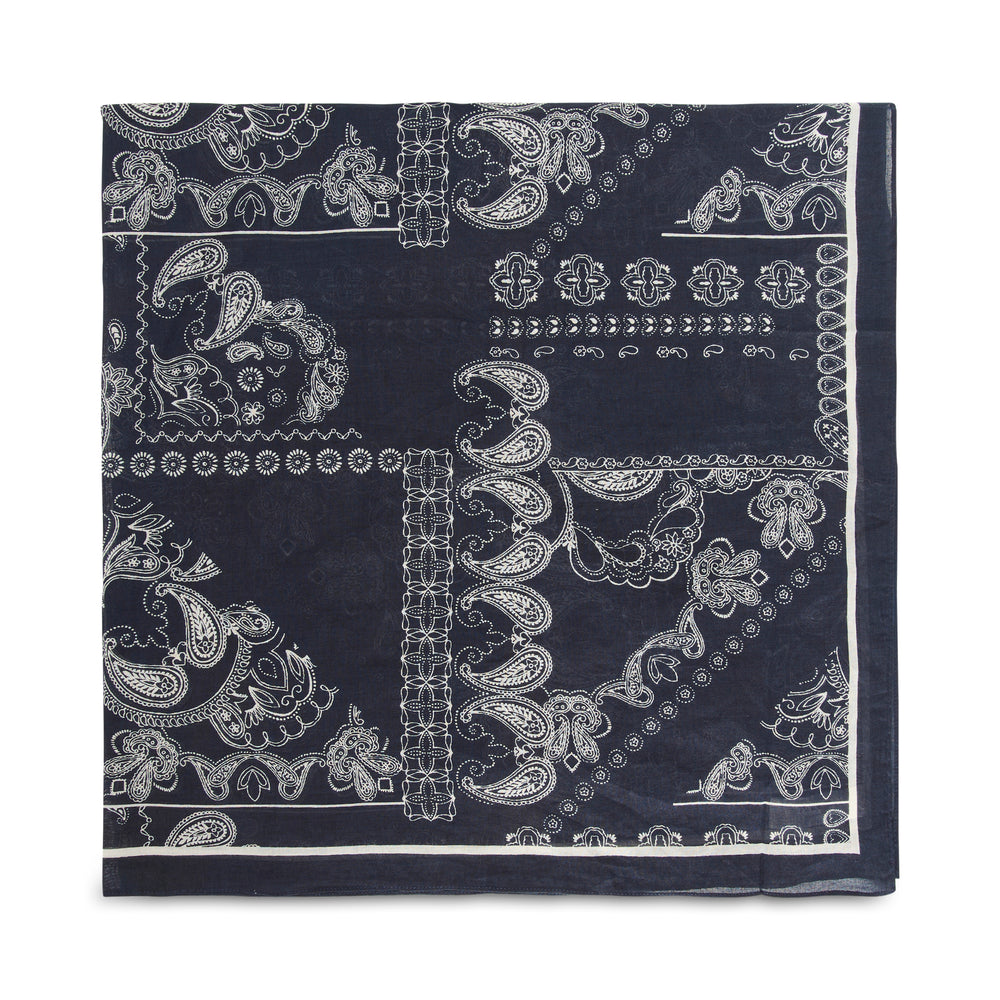 
                      
                        Loui Scarf Navy Graphic Paisley
                      
                    