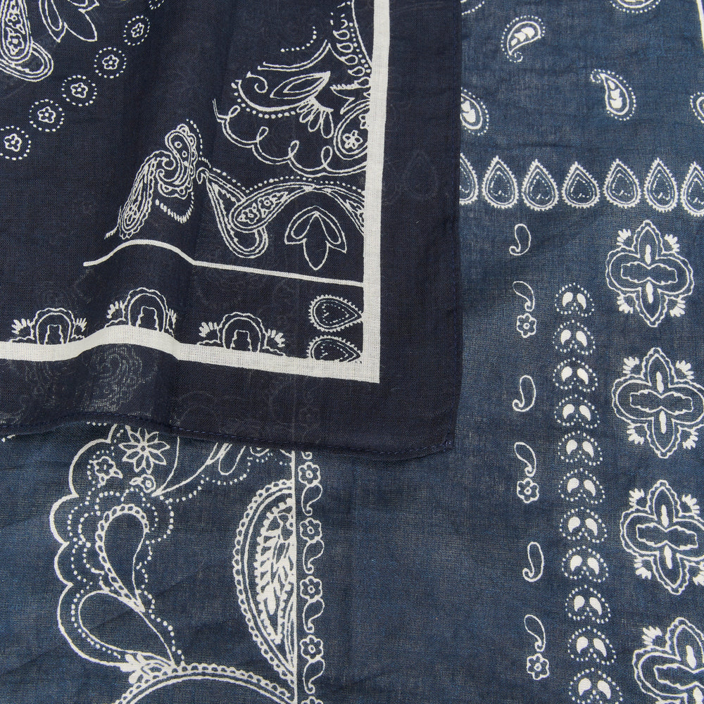 
                      
                        Loui Scarf Navy Graphic Paisley
                      
                    