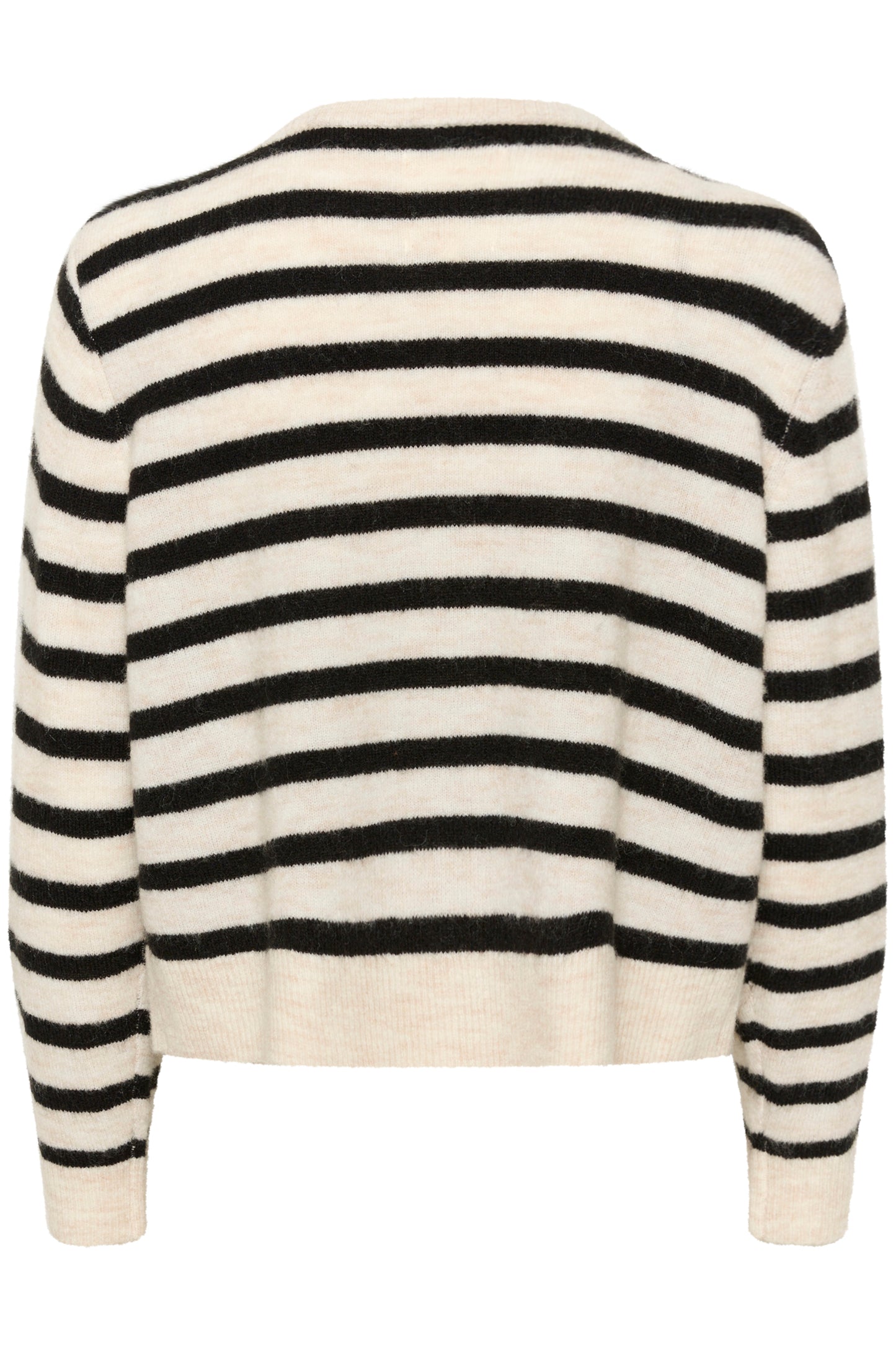 Linika Cardigan Black Stripe