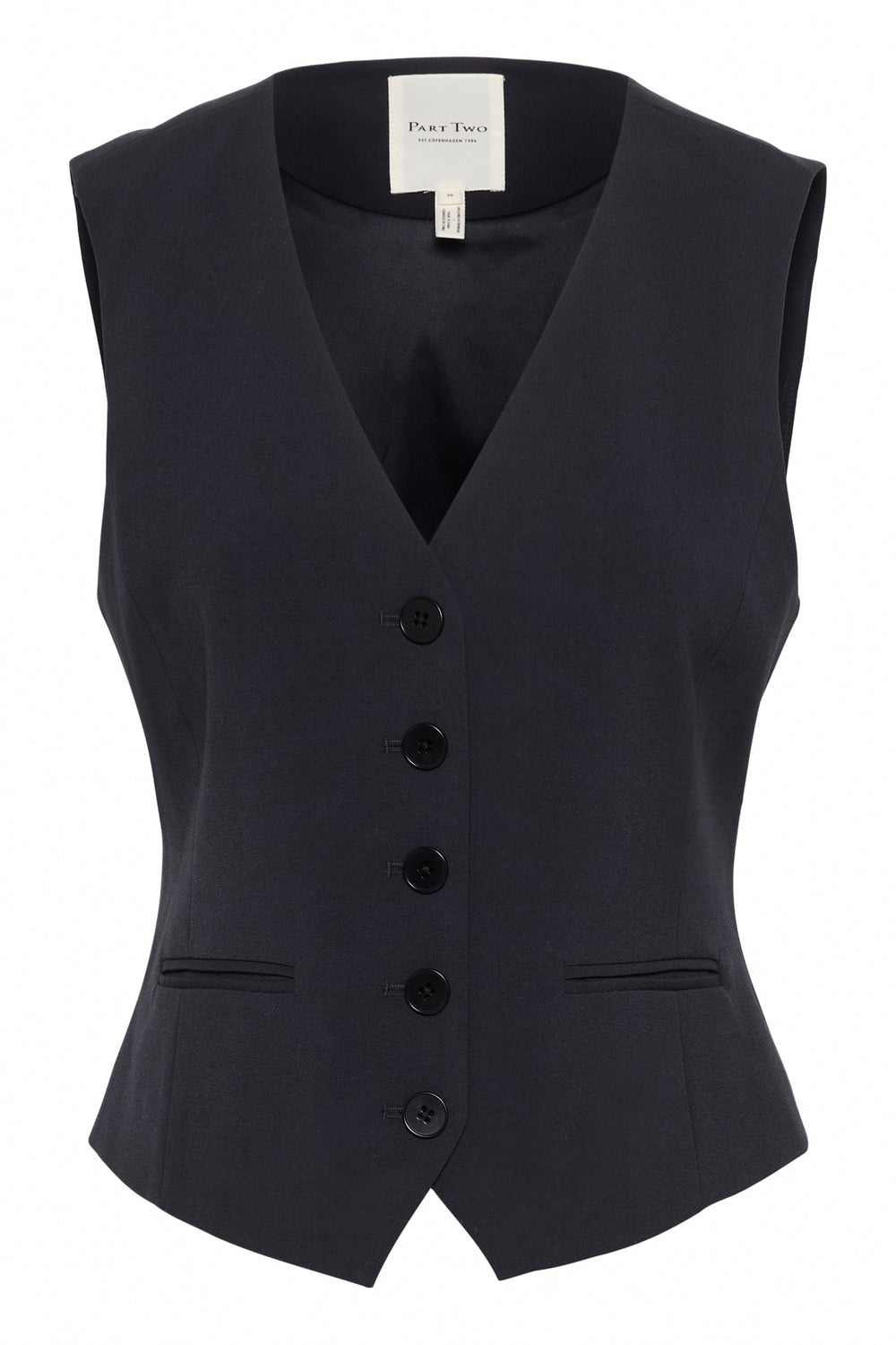 Rikke Waistcoat Black