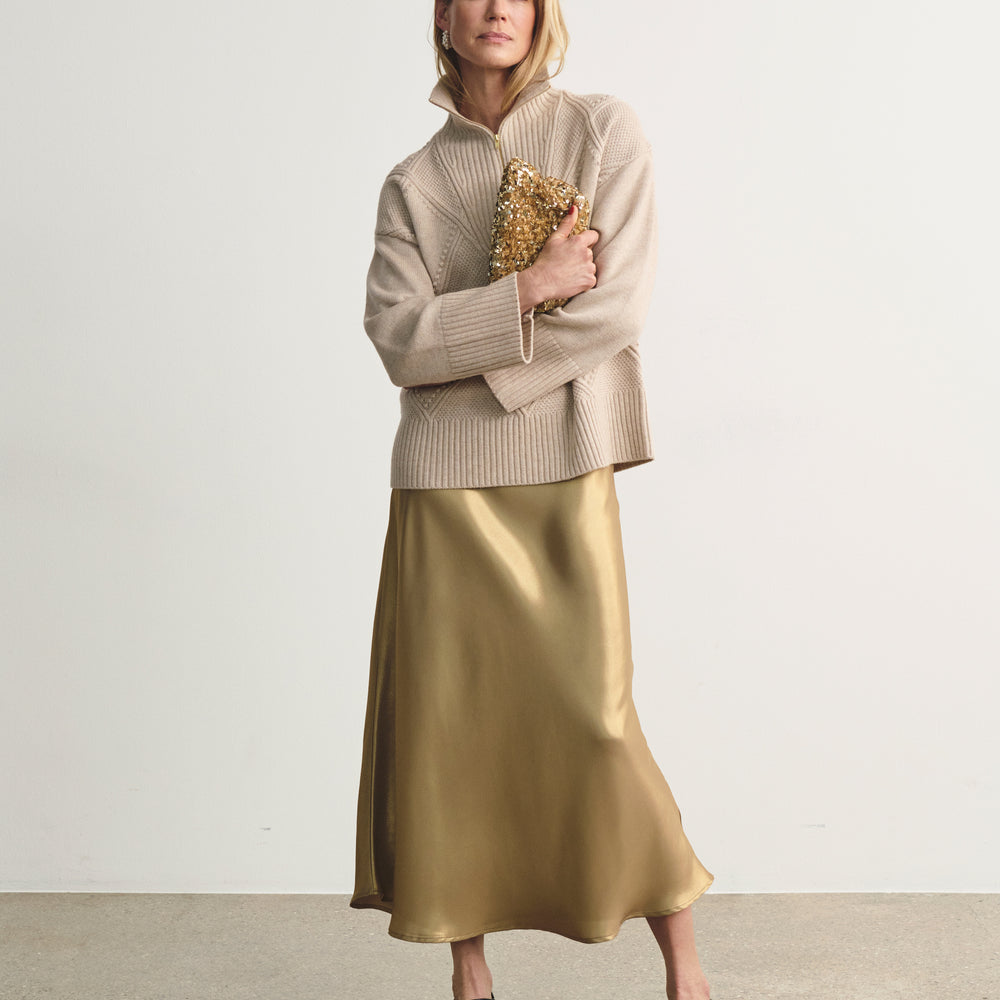 
                      
                        Laurinas Skirt Gold Metallic
                      
                    