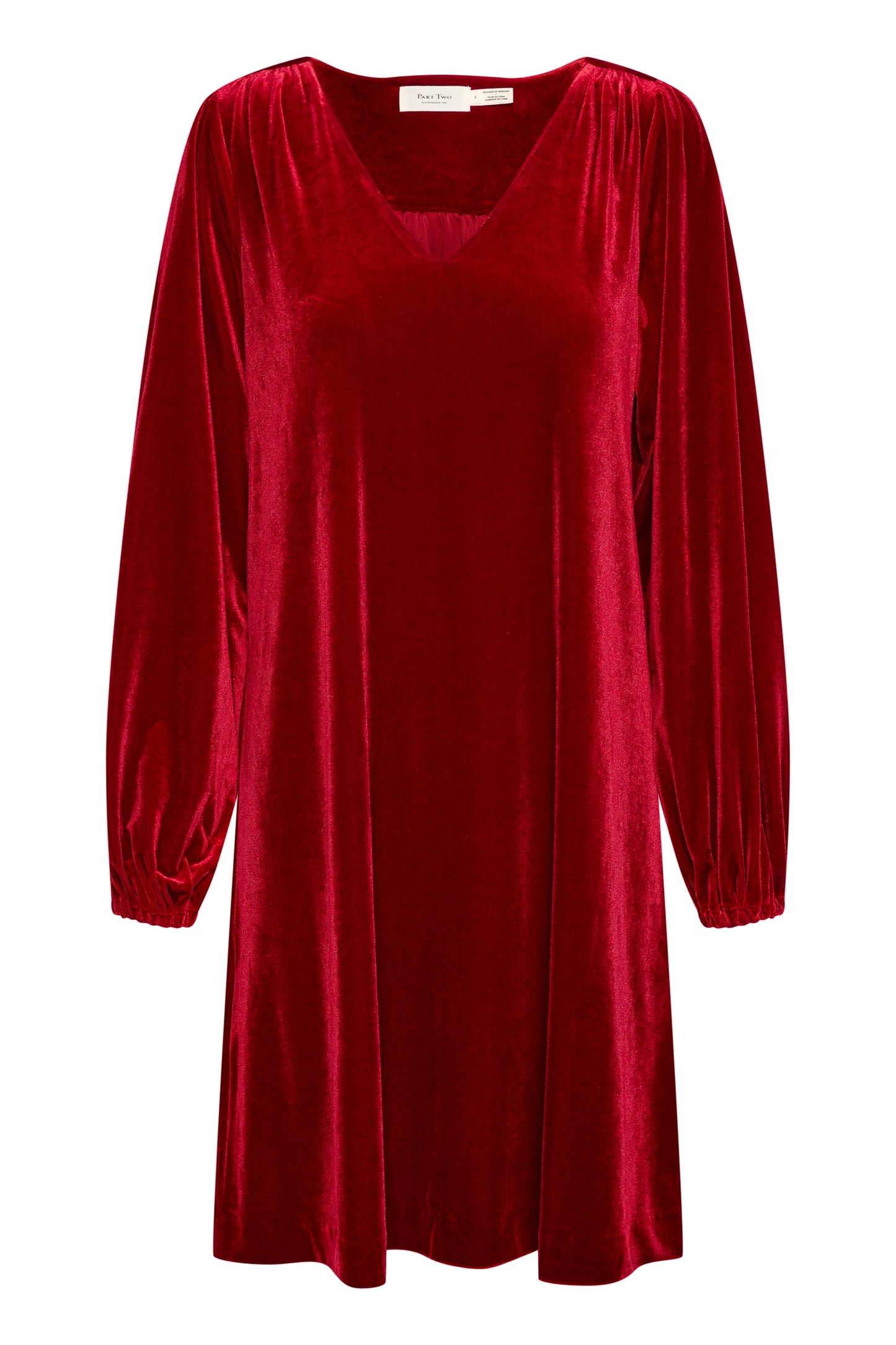 Madi Dress Rythmic Red