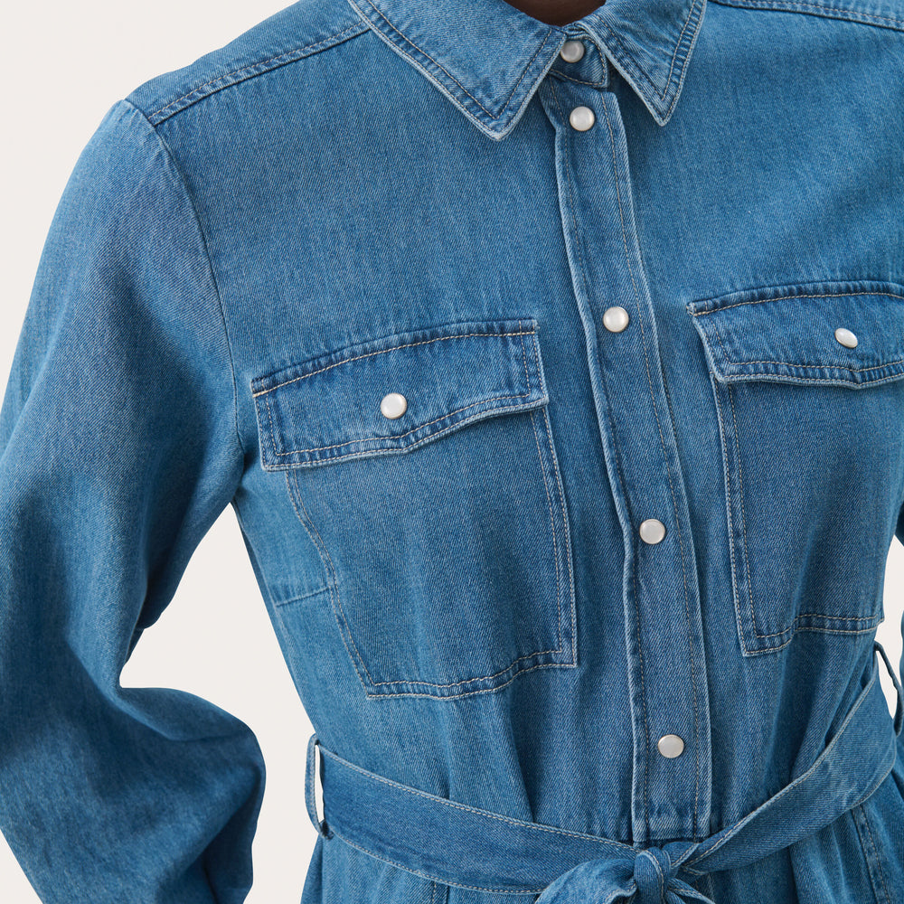 
                      
                        Polenka Dress Medium Blue Denim
                      
                    