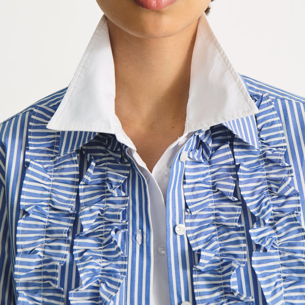 
                      
                        Pranvera Shirt Amparo Blue Stripe
                      
                    