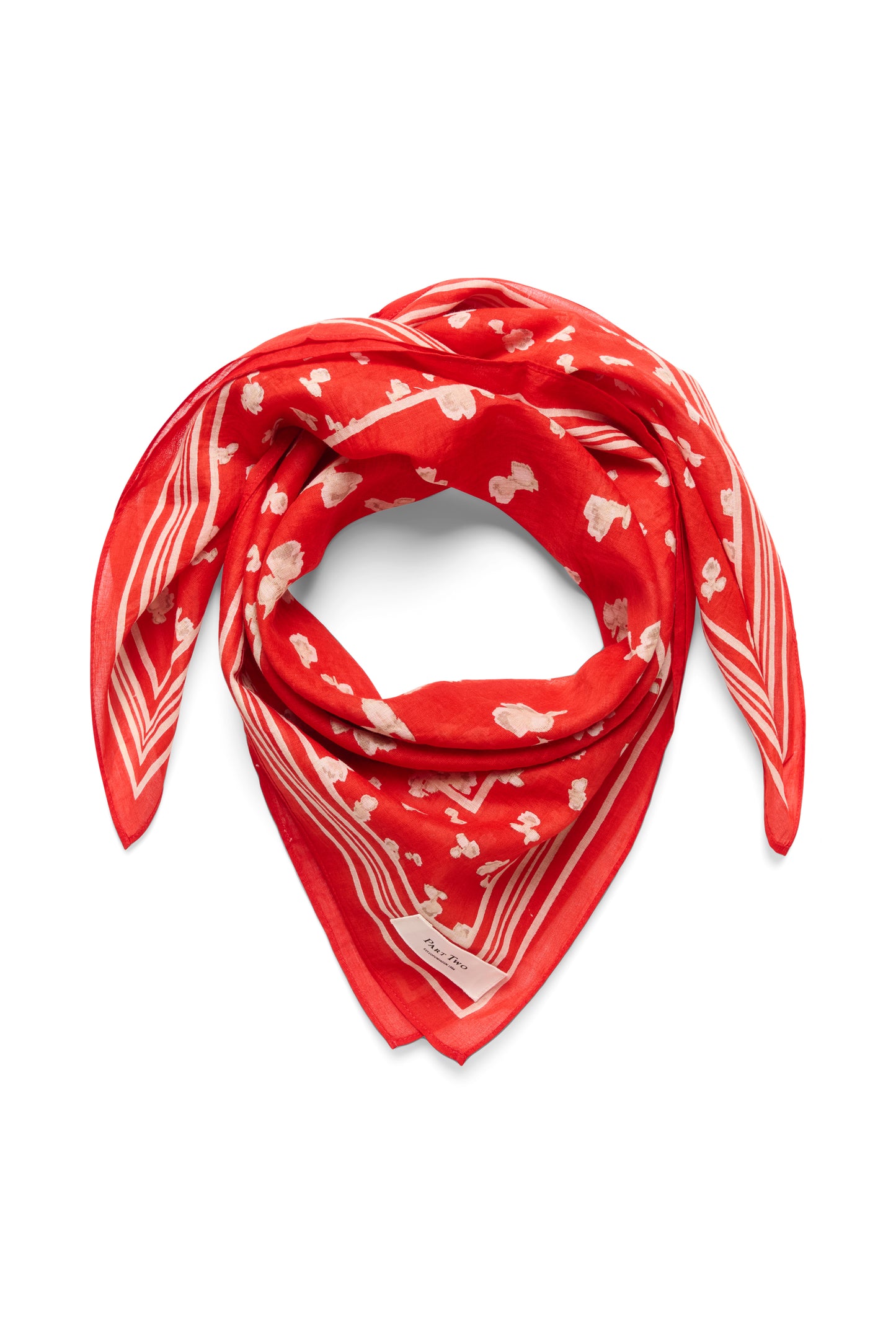 Phi Scarf Red Mars Blurred