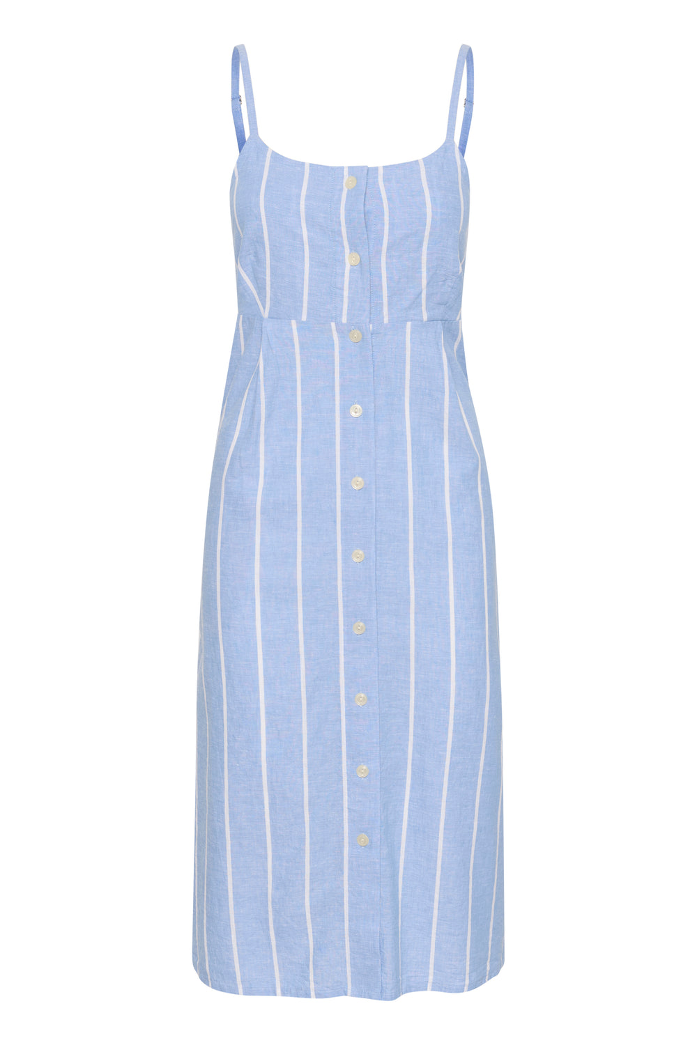 Reysa Dress Marina Blue W White