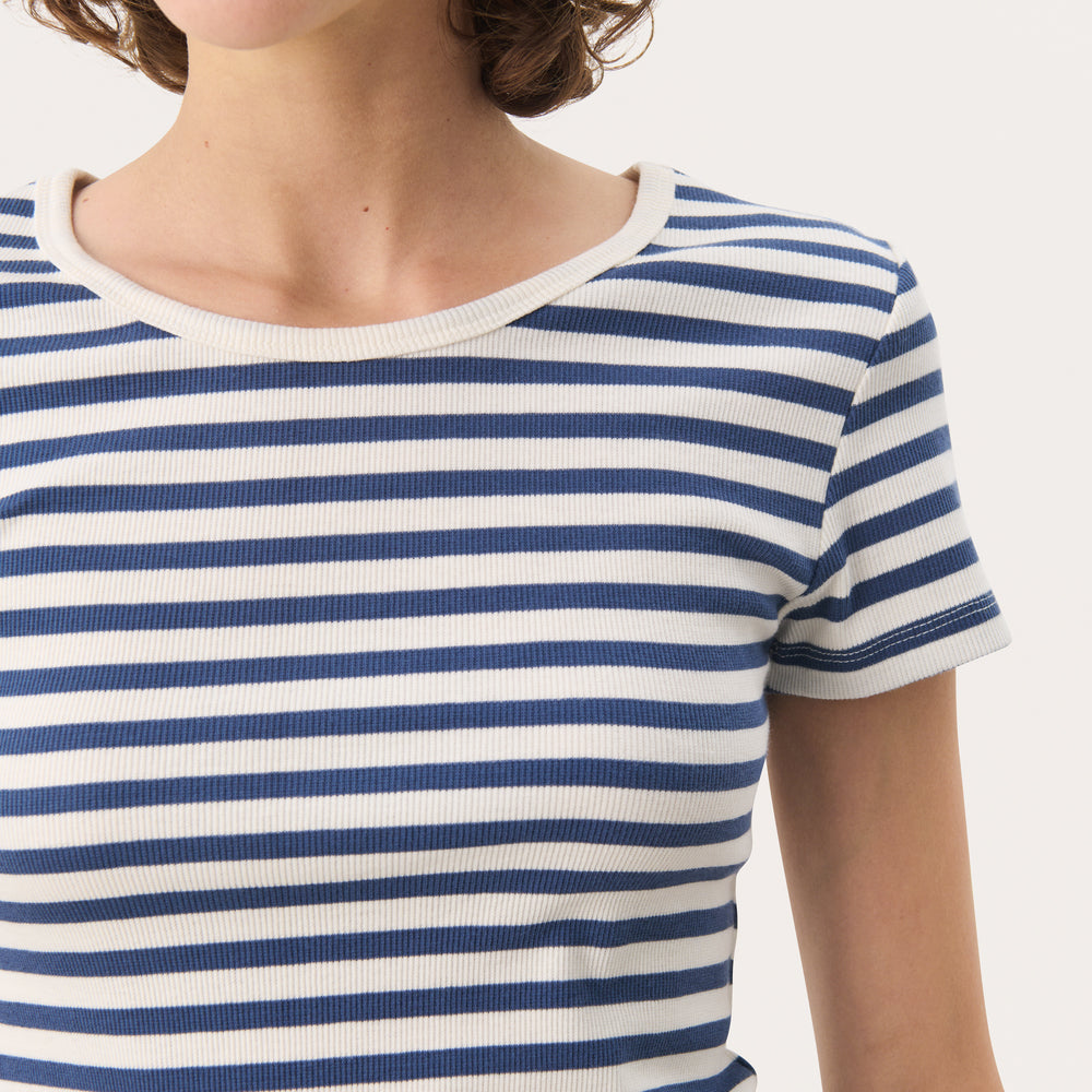 
                      
                        Rochelle Tee Oceana Stripe
                      
                    