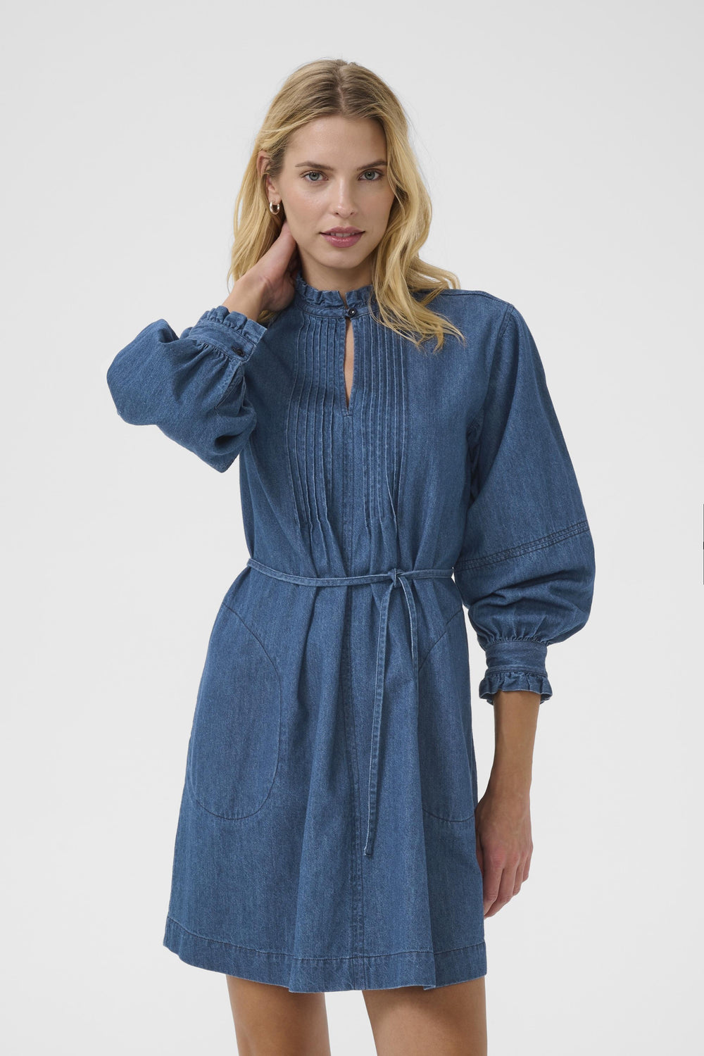 Sarine Dress Medium Dark Blue