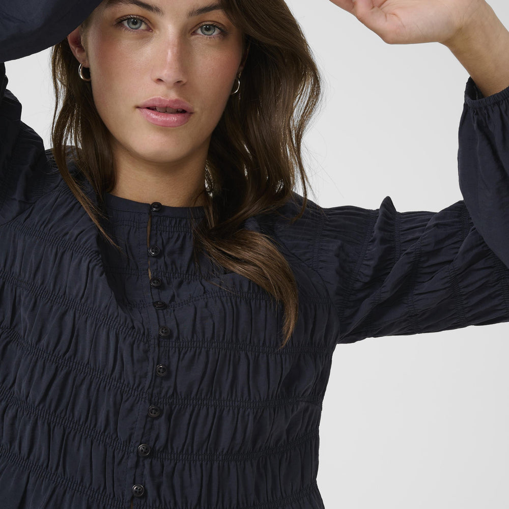 
                      
                        Siffe Shirt Dark Navy
                      
                    
