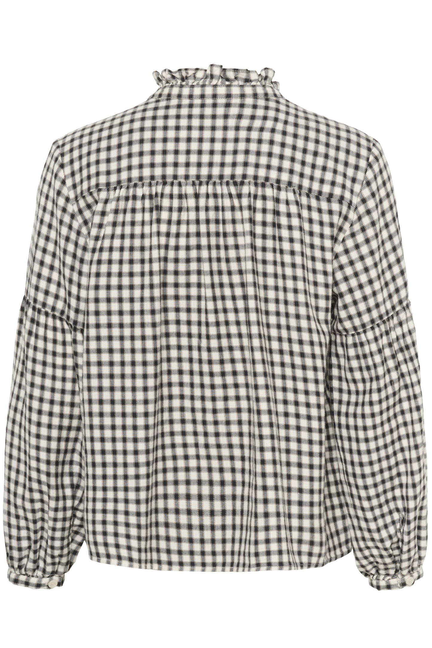 Samilla Shirt Dark Navy Mini Check