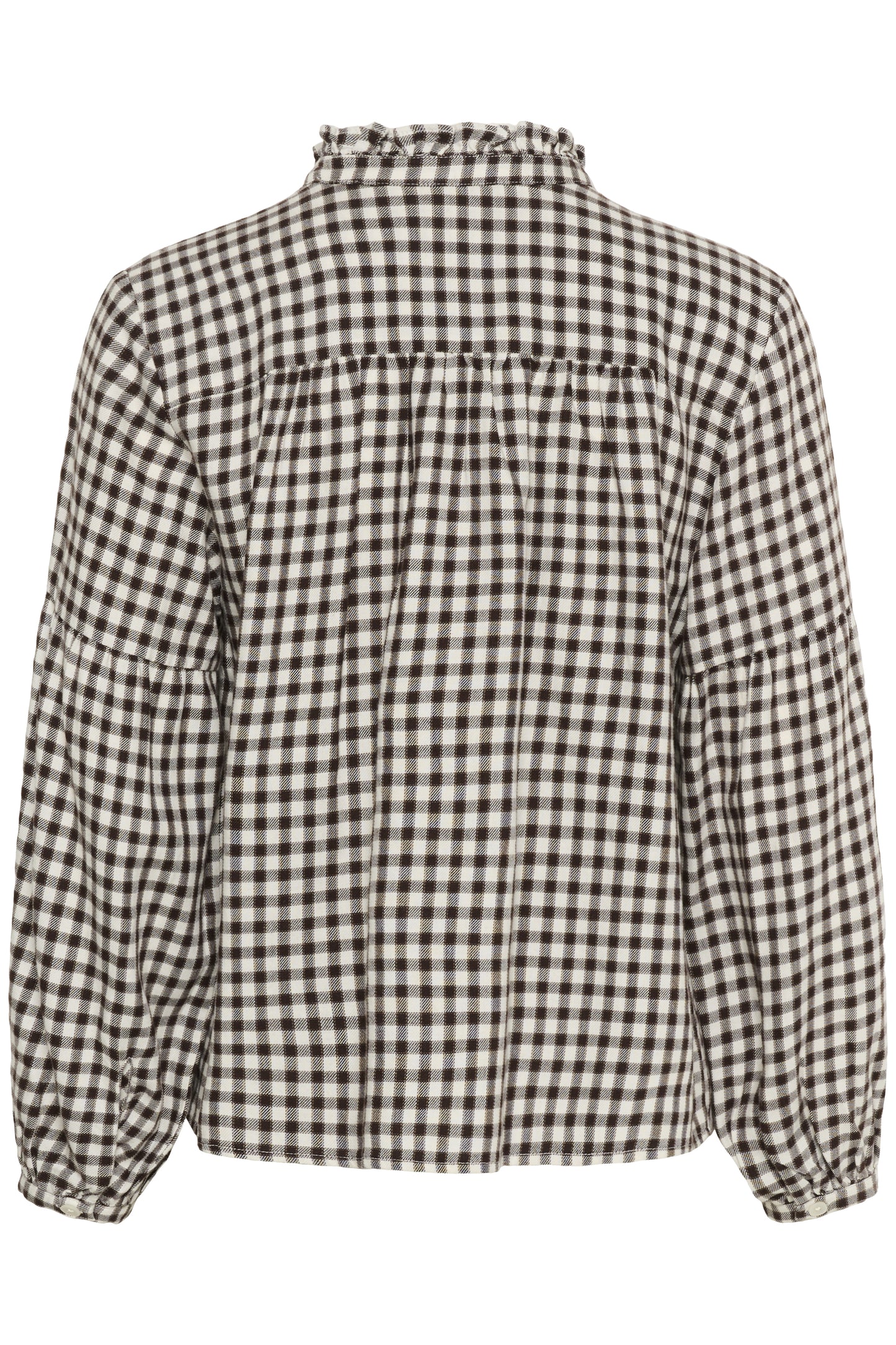 Samilla Shirt Ganache Mini Check
